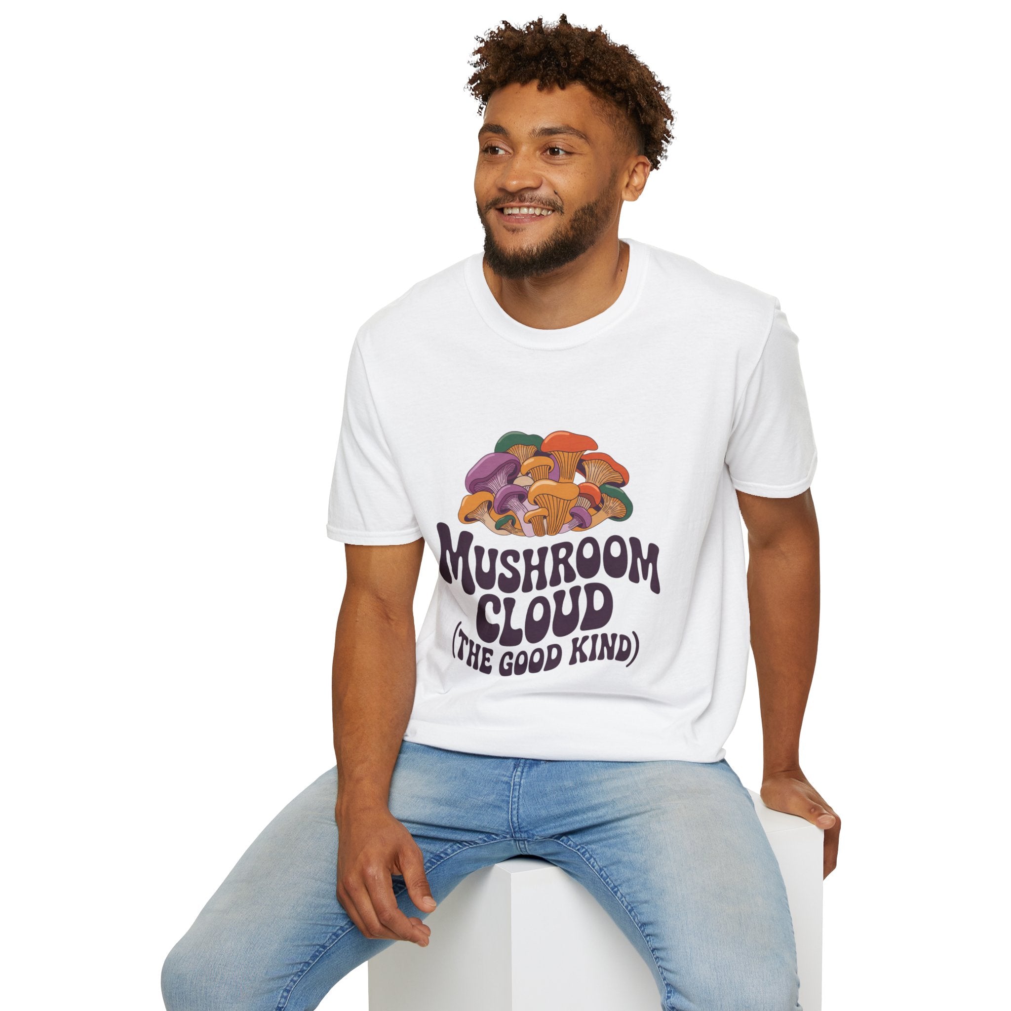 Mushroom Cloud The Good Kind Retro T-Shirt
