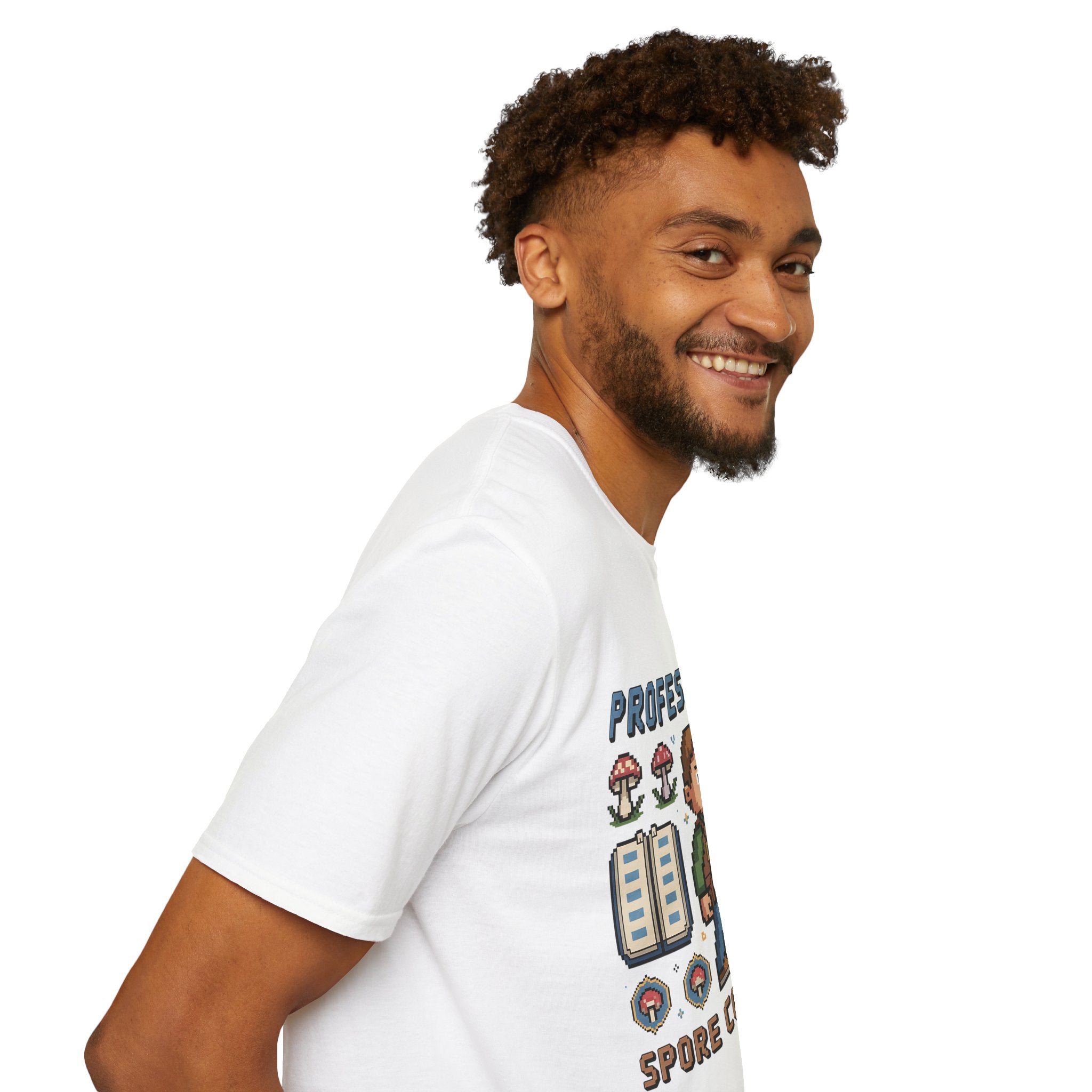 Professional Spore Collector 8-Bit Expert Badge T-Shirt