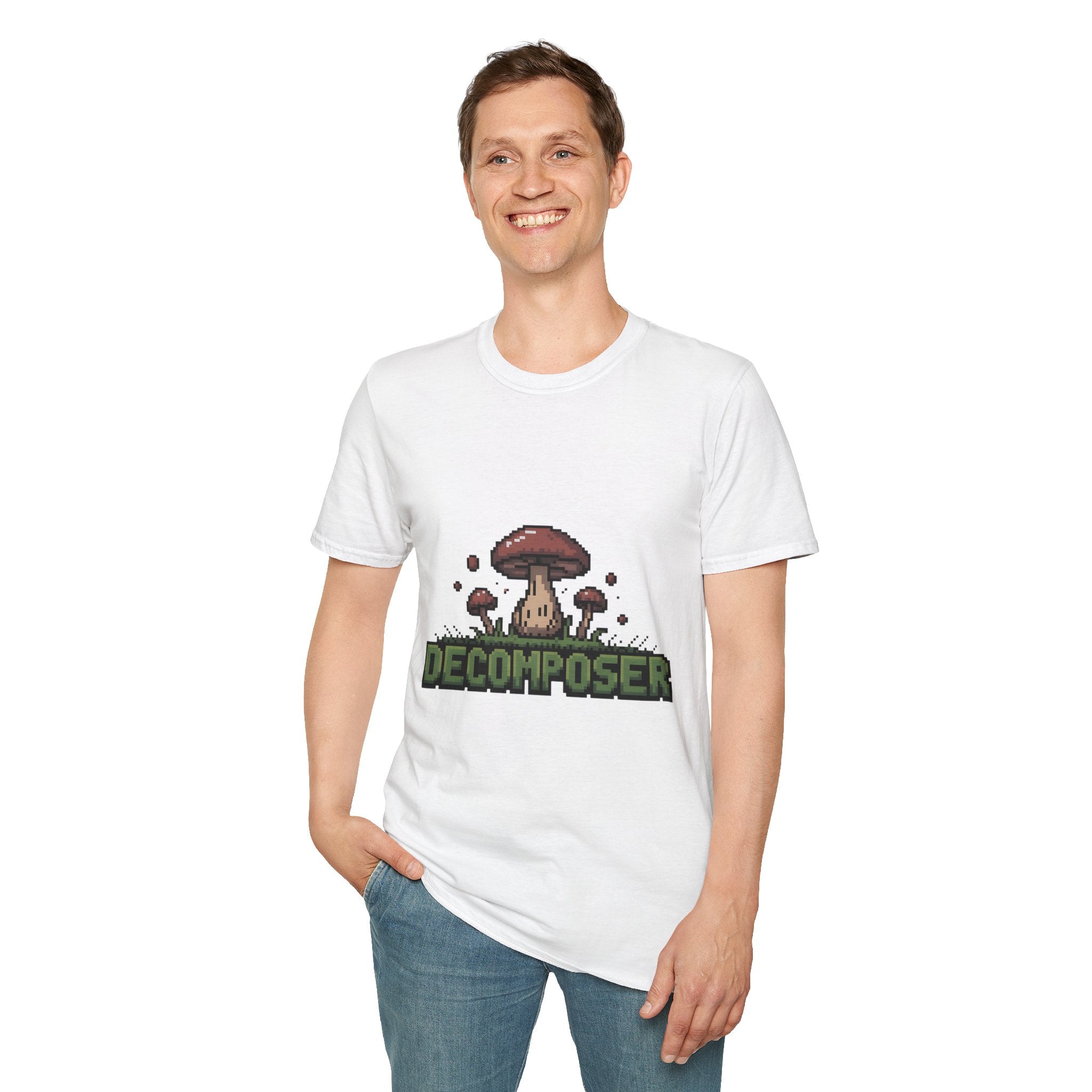 Decomposer 8-Bit Nature Pixel Art T-Shirt