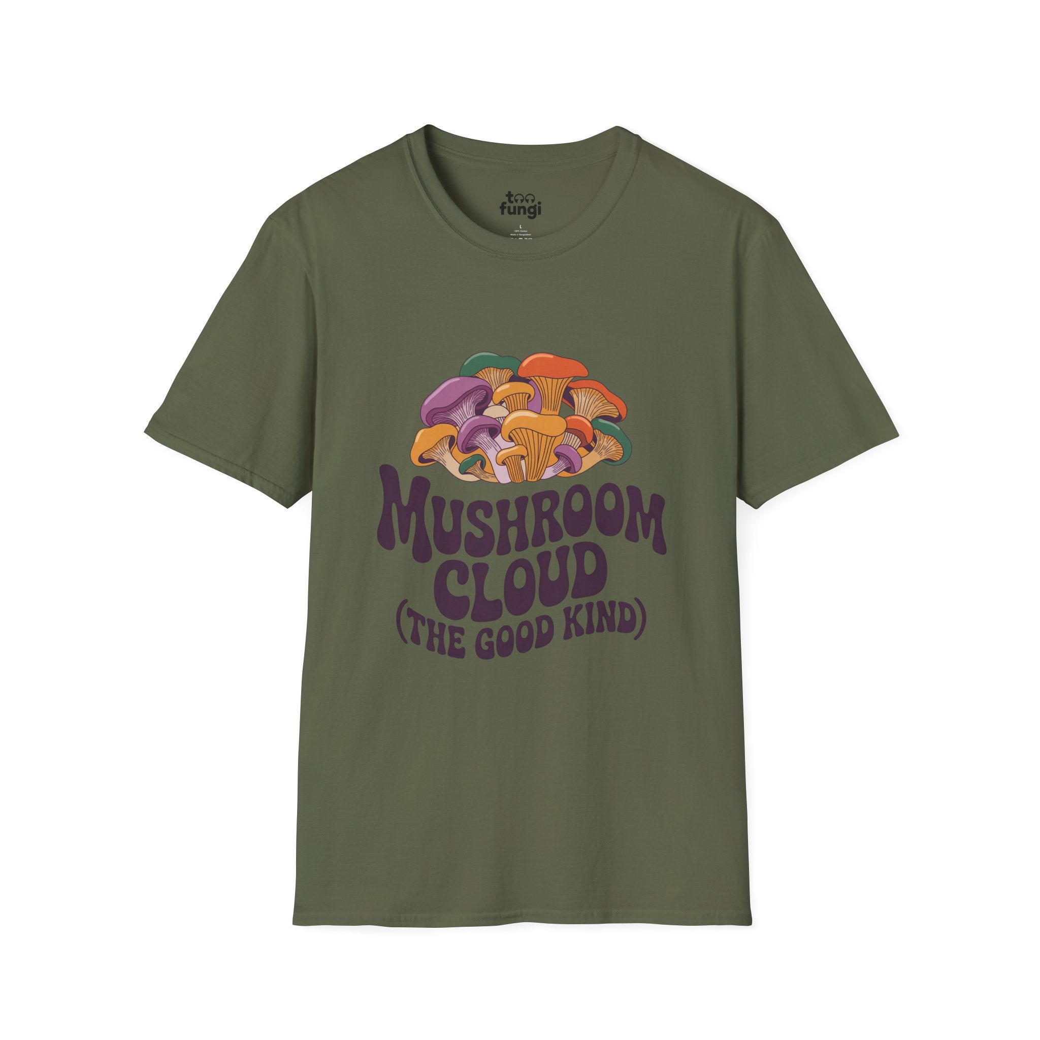 Mushroom Cloud The Good Kind Retro T-Shirt