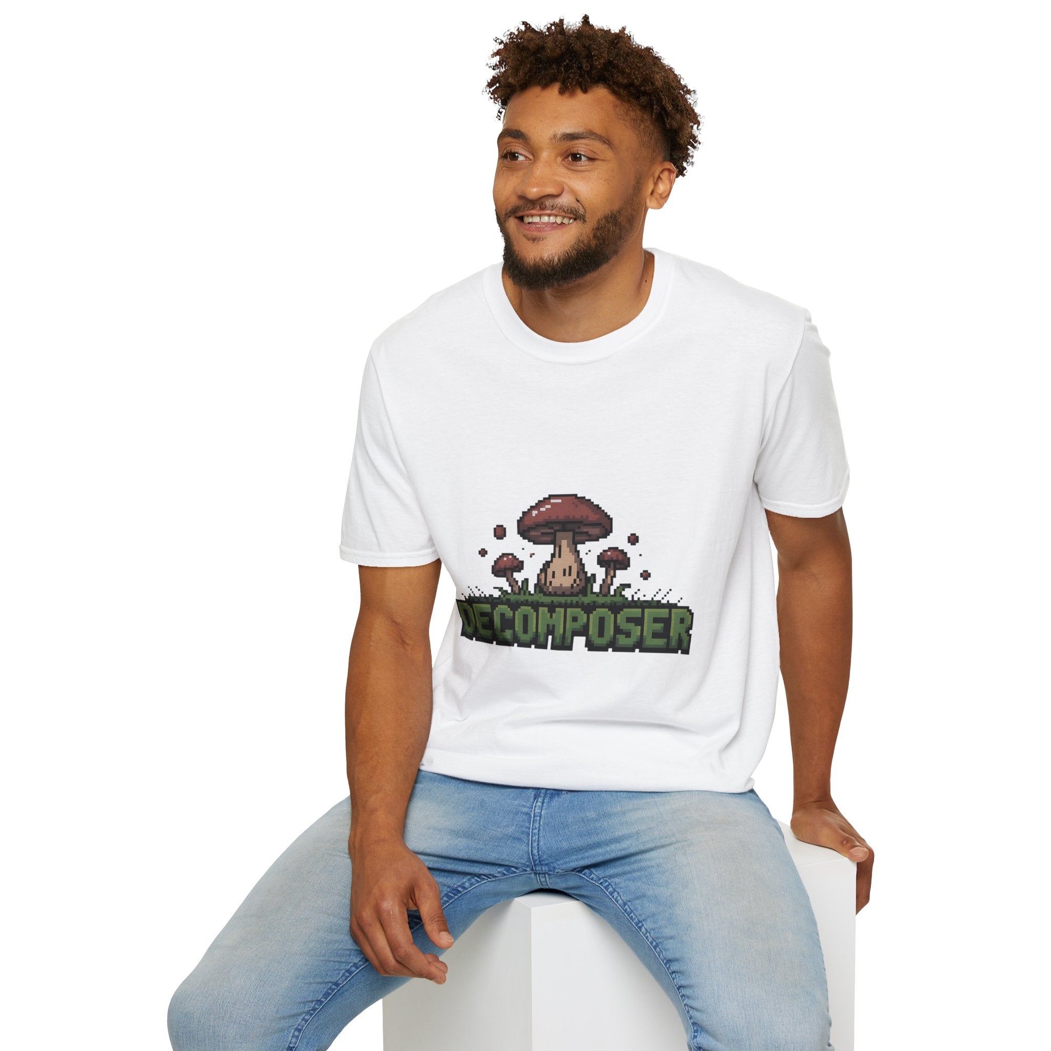 Decomposer 8-Bit Nature Pixel Art T-Shirt