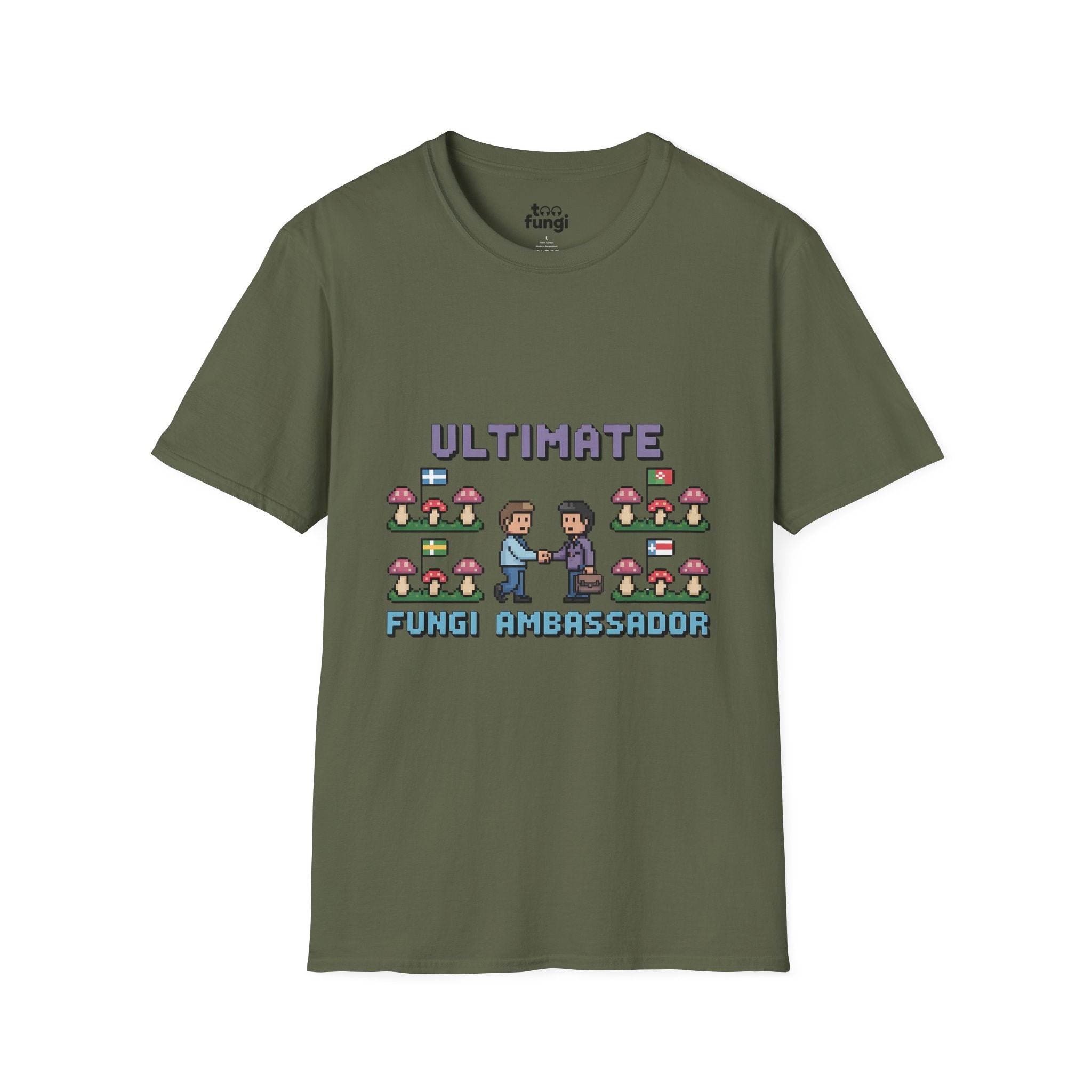 Ultimate Fungi Ambassador Diplomatic Badge T-Shirt