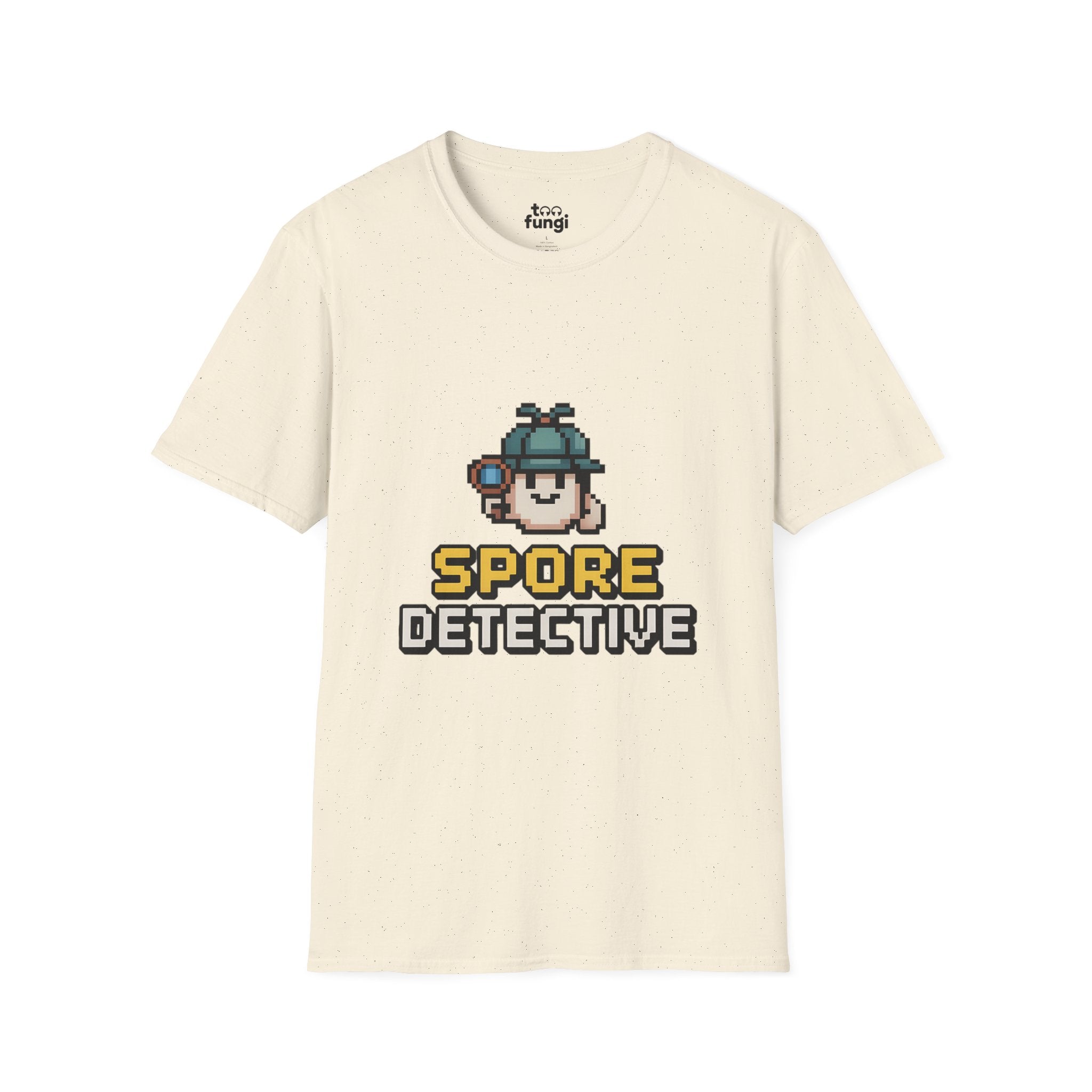 Spore Detective 8-Bit Mystery Investigator T-Shirt