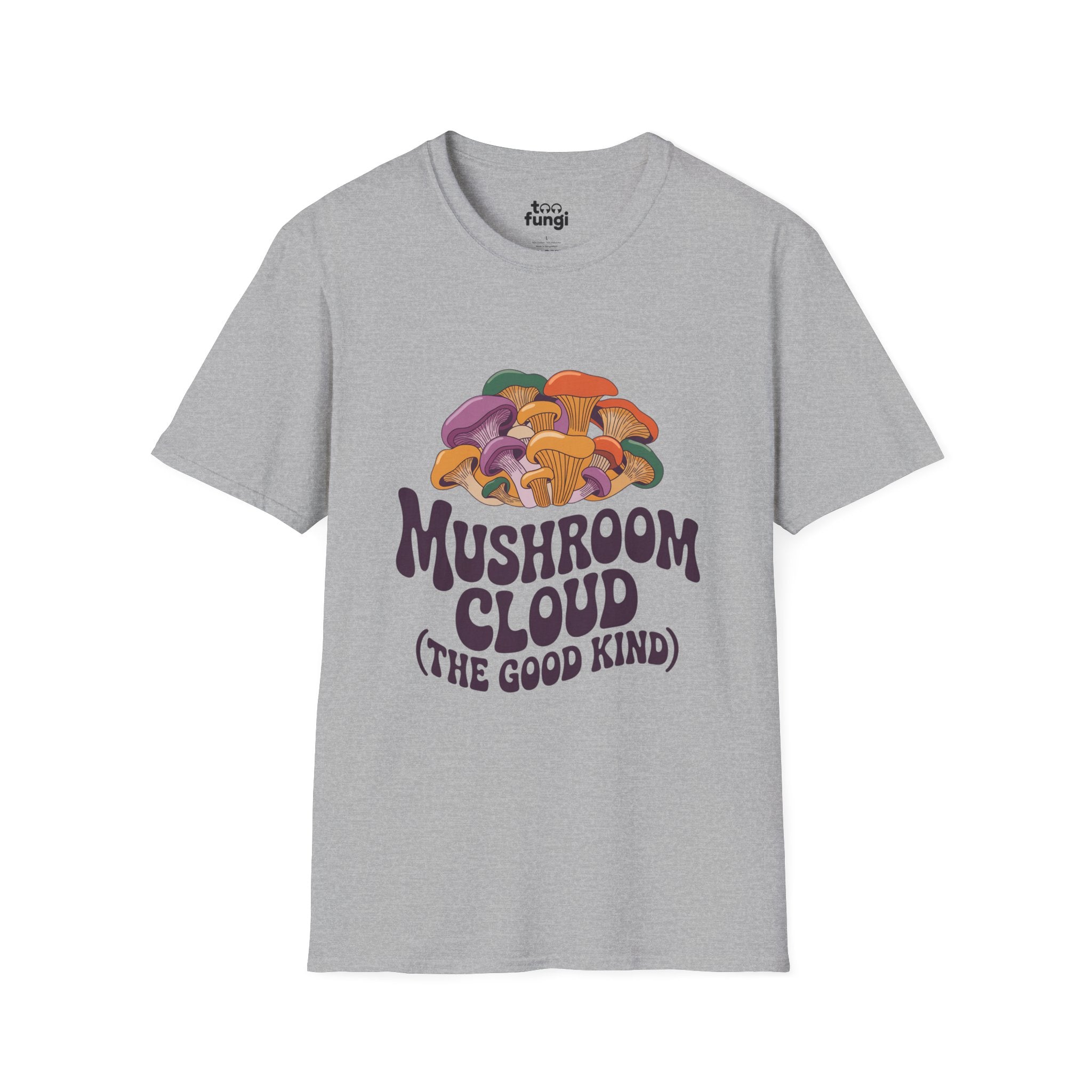 Mushroom Cloud The Good Kind Retro T-Shirt