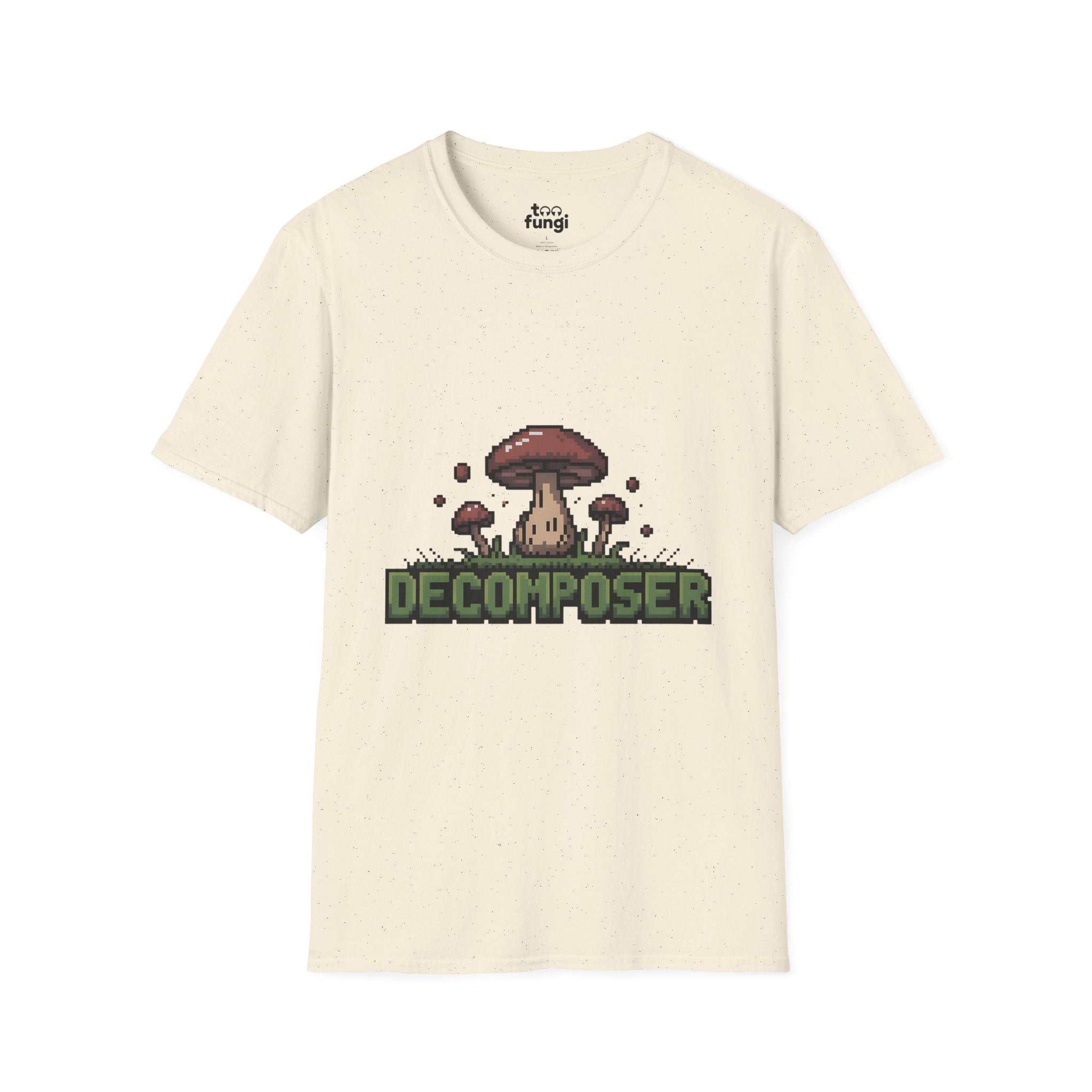 Decomposer 8-Bit Nature Pixel Art T-Shirt