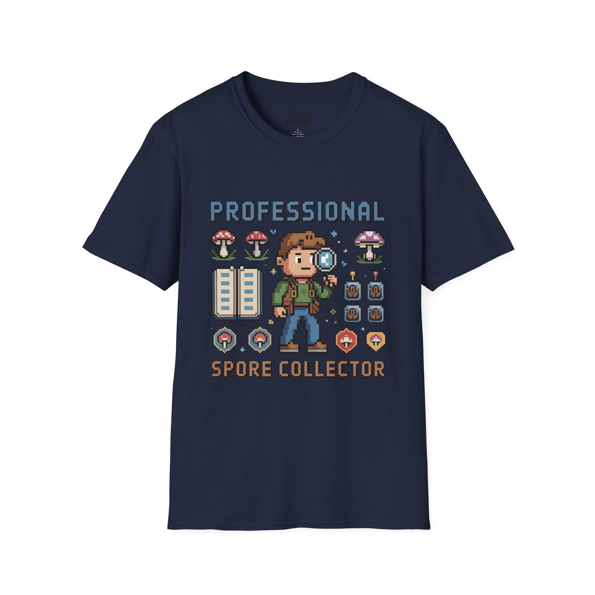 Professional Spore Collector 8-Bit Expert Badge T-Shirt