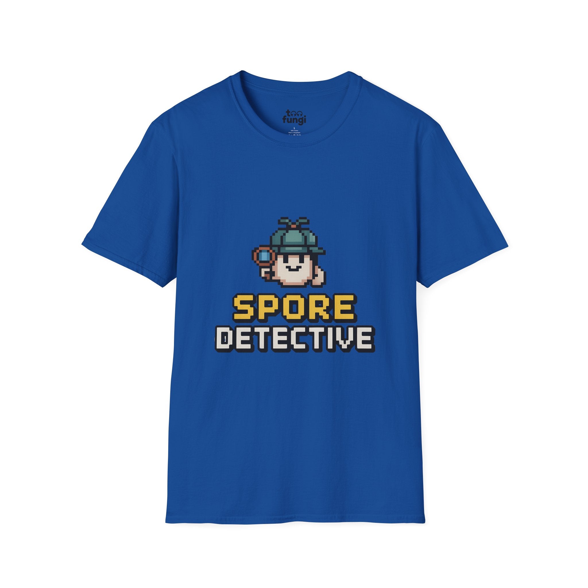Spore Detective 8-Bit Mystery Investigator T-Shirt