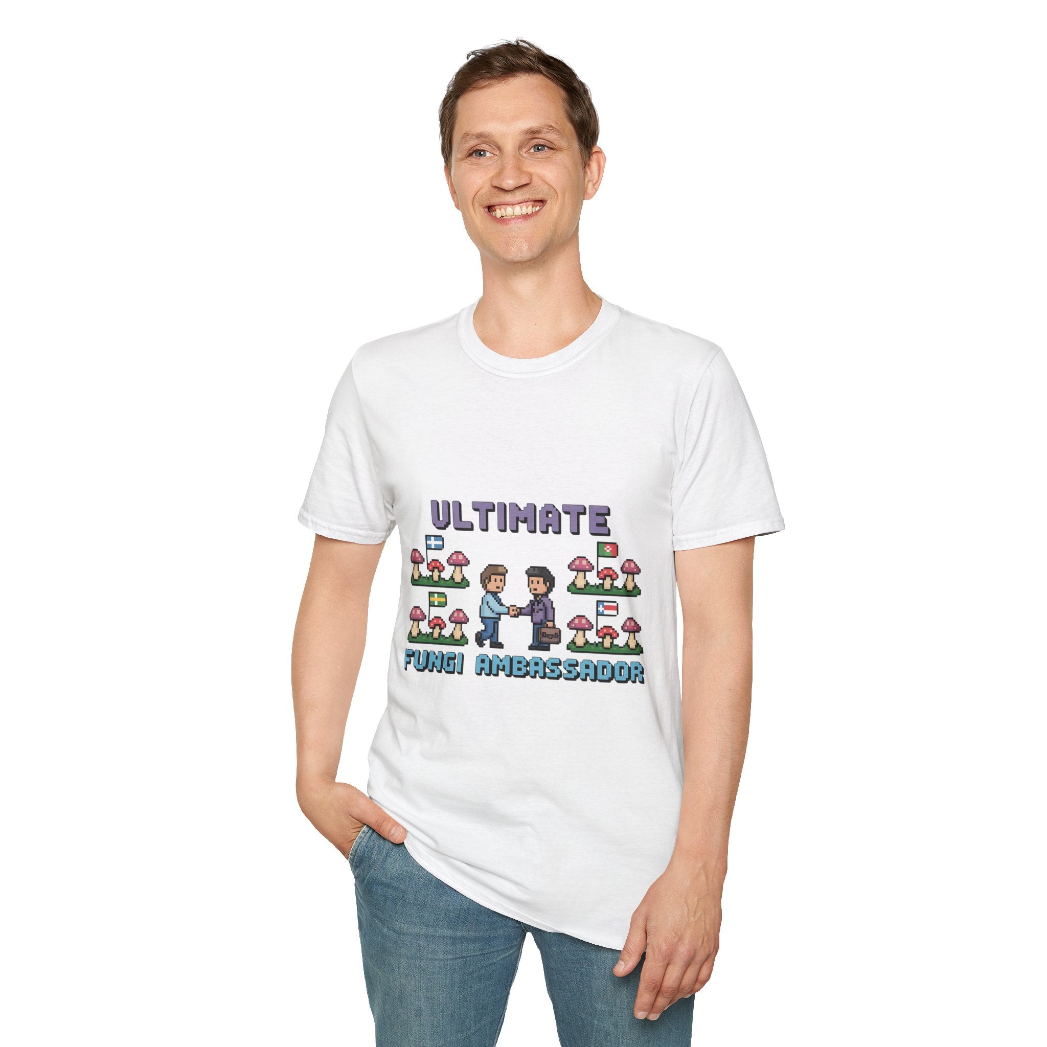 Ultimate Fungi Ambassador Diplomatic Badge T-Shirt