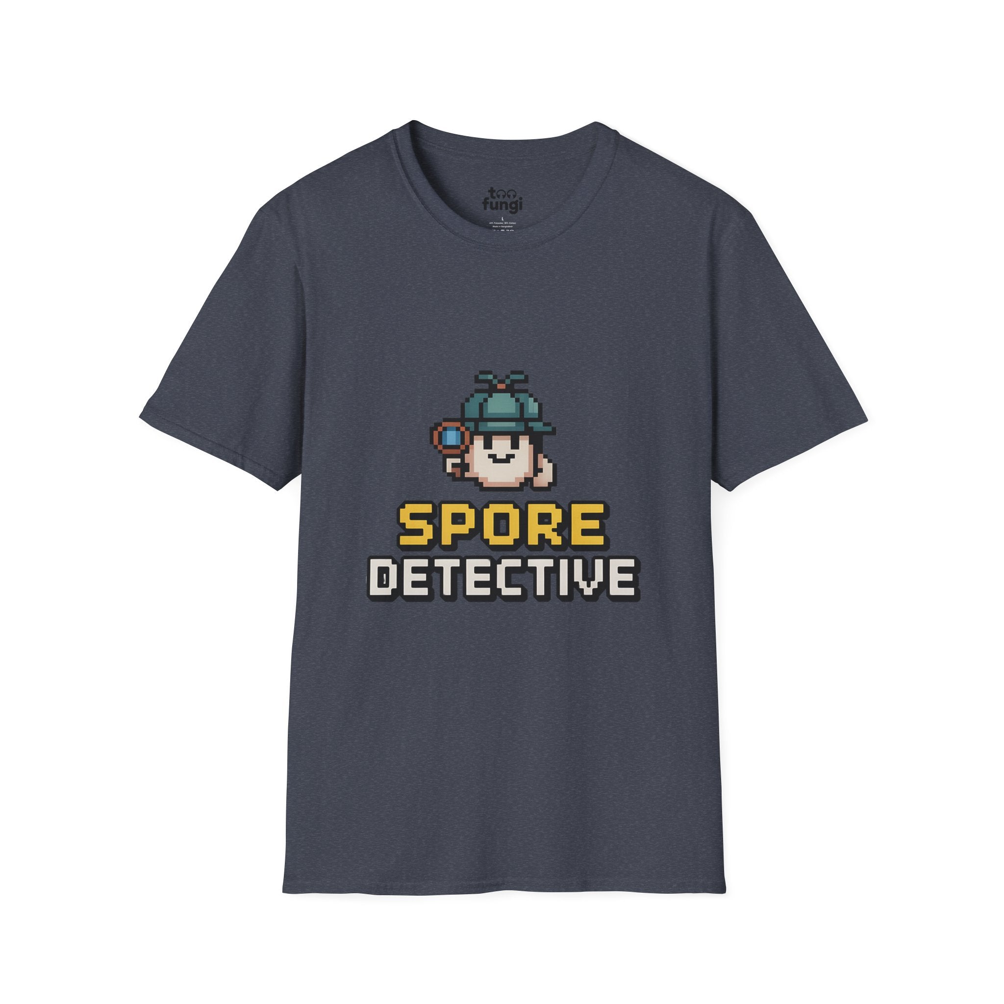 Spore Detective 8-Bit Mystery Investigator T-Shirt
