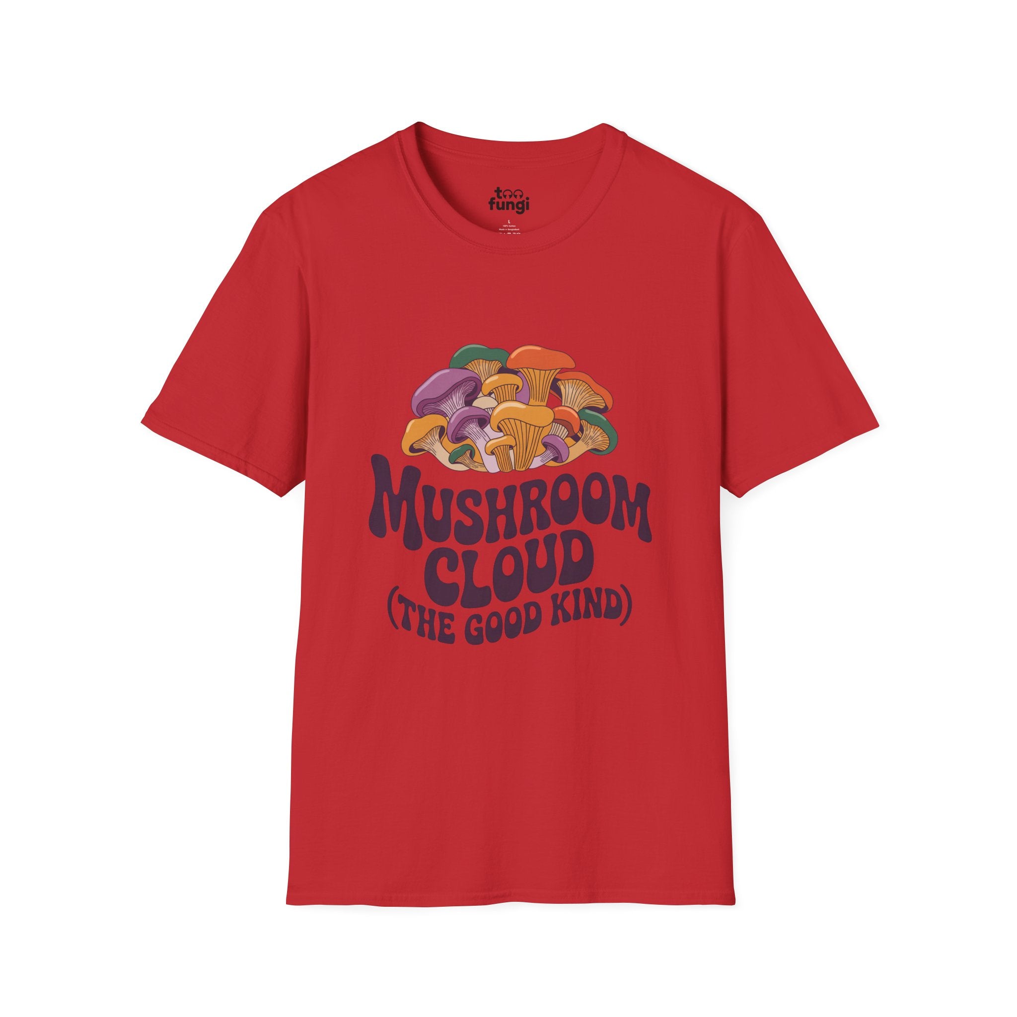 Mushroom Cloud The Good Kind Retro T-Shirt