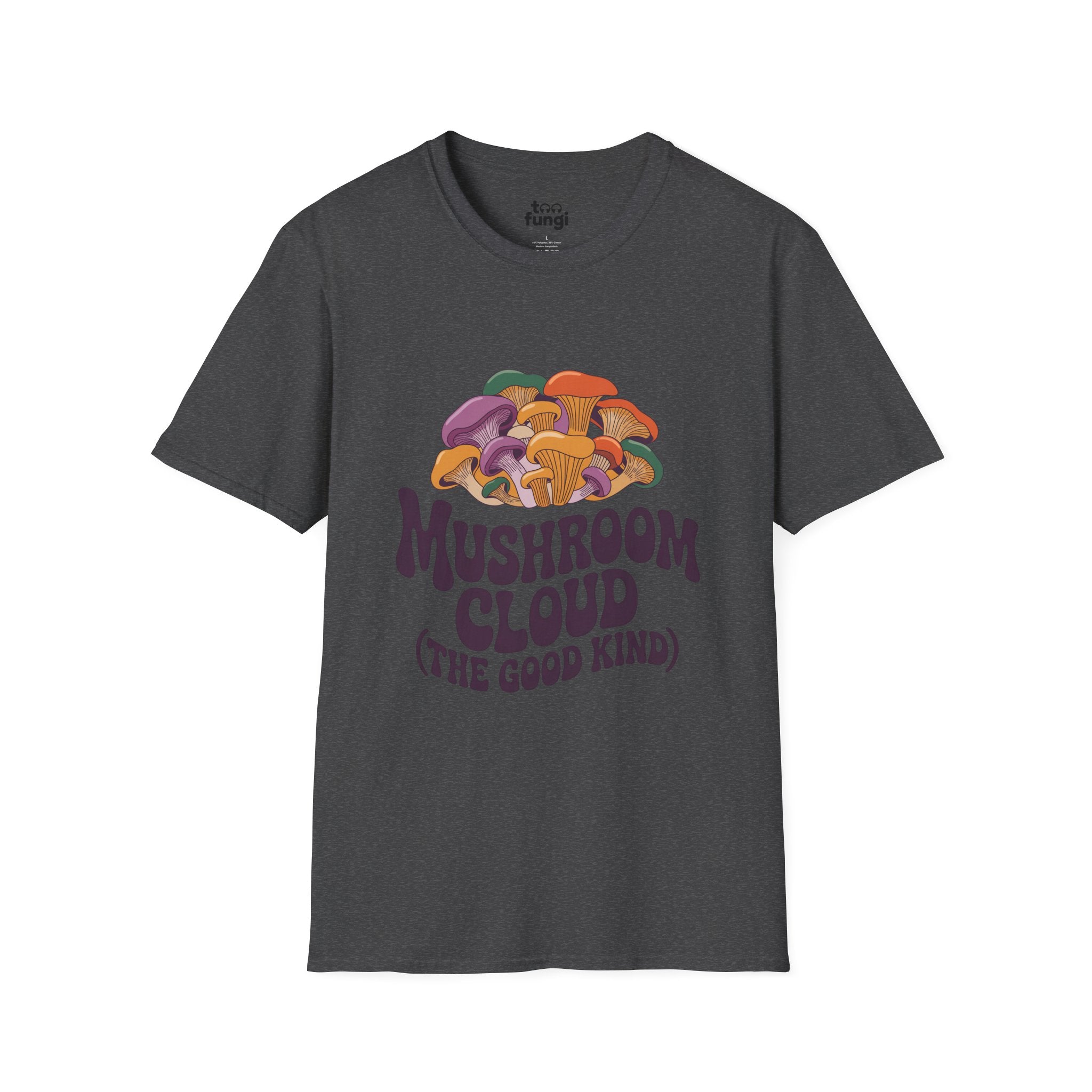 Mushroom Cloud The Good Kind Retro T-Shirt