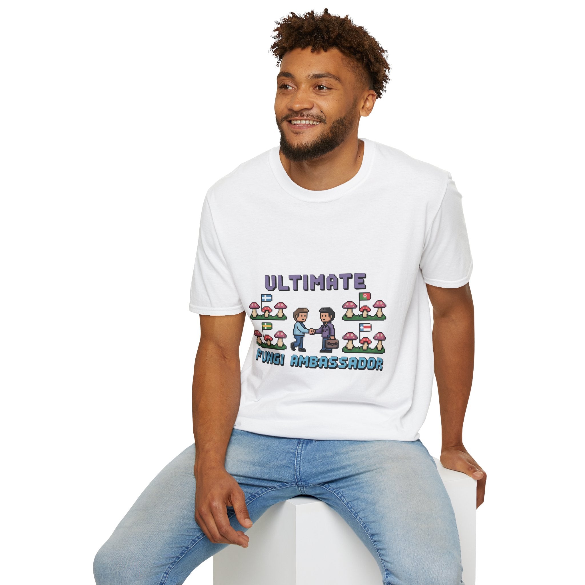 Ultimate Fungi Ambassador Diplomatic Badge T-Shirt