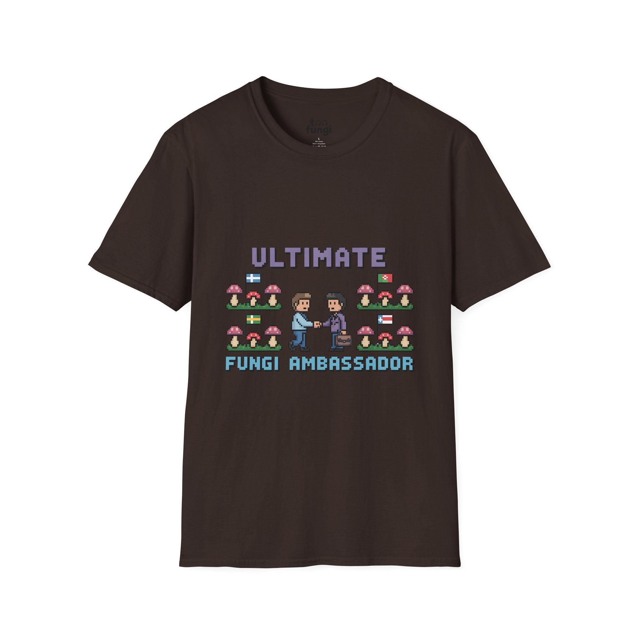 Ultimate Fungi Ambassador Diplomatic Badge T-Shirt