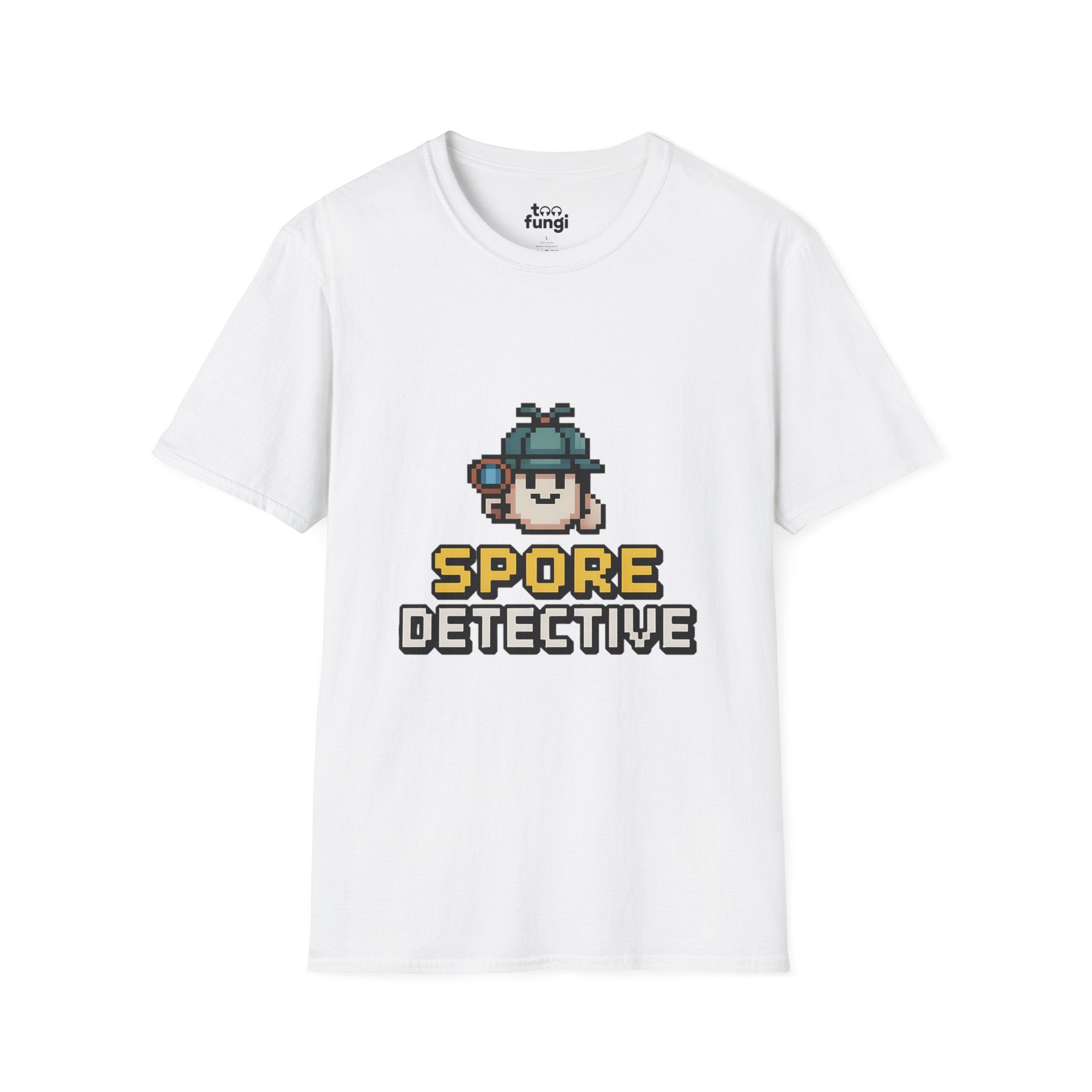 Spore Detective 8-Bit Mystery Investigator T-Shirt