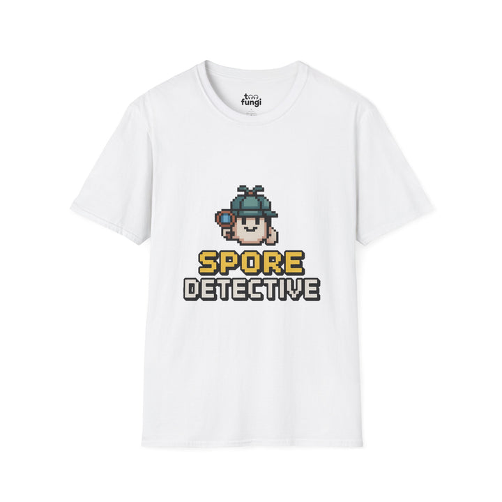 Spore Detective 8-Bit Mystery Investigator T-Shirt