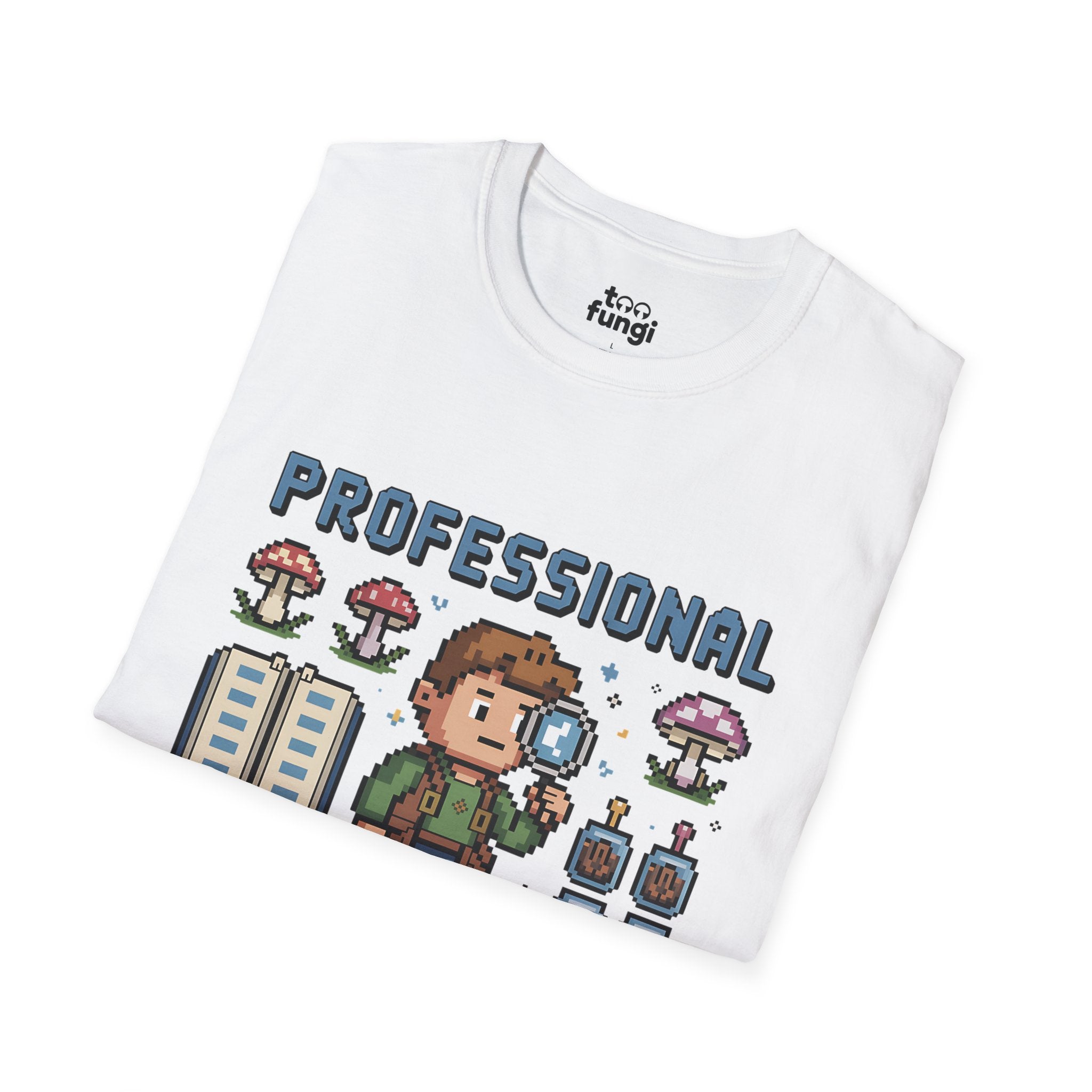 Professional Spore Collector 8-Bit Expert Badge T-Shirt