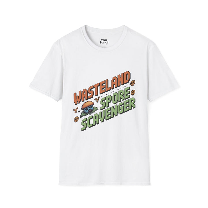 Wasteland Spore Scavenger 8-Bit Post-Apocalyptic T-Shirt