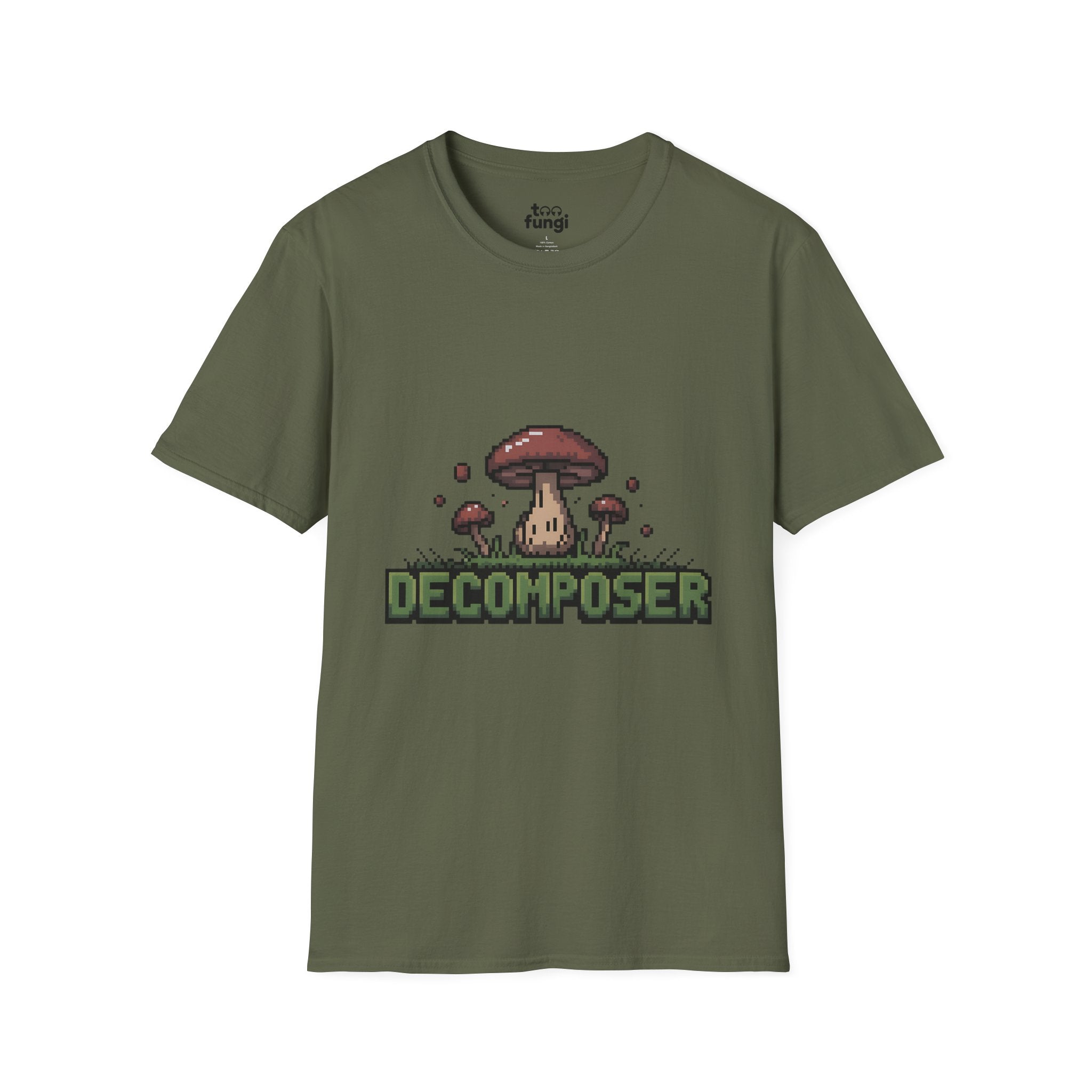 Decomposer 8-Bit Nature Pixel Art T-Shirt