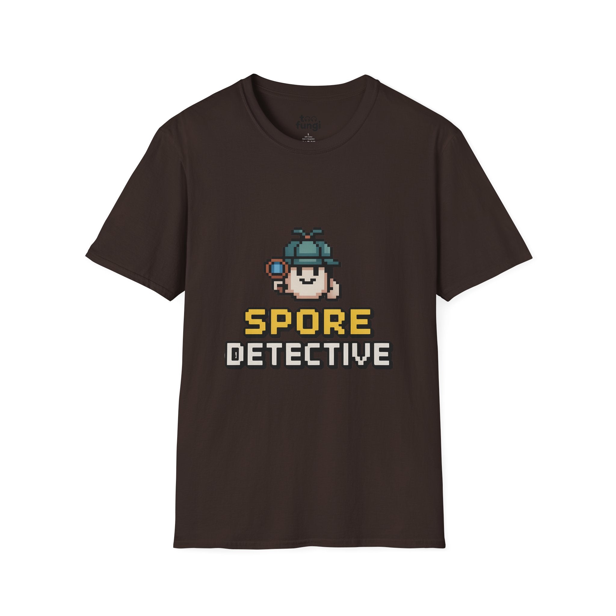 Spore Detective 8-Bit Mystery Investigator T-Shirt